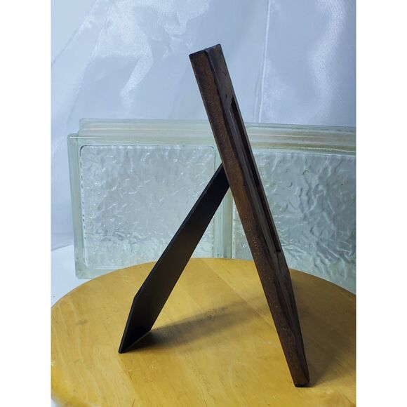 Antique Print 1823-1860 "Pecheur de lile de Schokland" in a Worm Hole Frame - Picture 8 of 10